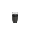 Mepal Ellipse 750+300 ml isolierter Lunchpot, Schwarz