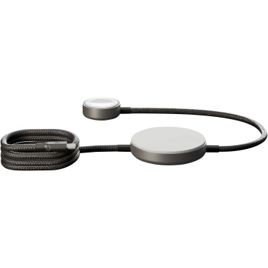 Logotrade Werbeartikel das Foto: Zens Pro 2 15 W duales Ladekabel