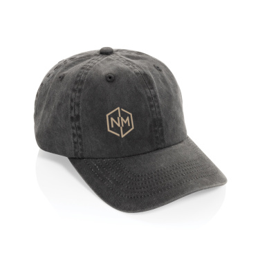 Logotrade Werbegeschenke das Foto: BEAU AWARE™ Washed 6-Panel Kappe aus 270gr/m² Baumwolltwill