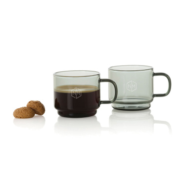 Logotrade Logogeschenke das Foto: AdHoc Impact Espressotassen 70ml, 2er-Set