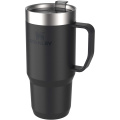 Stanley Everyday Suburban 473 ml Isolierbecher aus recyceltem Edelstahl, Schwarz
