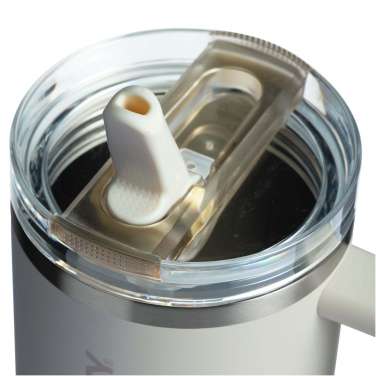 Logotrade werbemittel das Foto: Stanley Quencher® ProTour 1180 ml Thermobecher aus recyceltem Edelstahl mit Flip Strohhalm 
