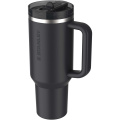 Stanley Quencher® ProTour 1180 ml Thermobecher aus recyceltem Edelstahl mit Flip Strohhalm , Schwarz