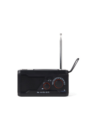 Logotrade Logogeschenke das Foto: Nordic Drift Titan IPX4 multifunktionales Radio 4000mAh