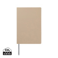 VINGA Baltimore RCS PU Softcover Notizbuch, Greige