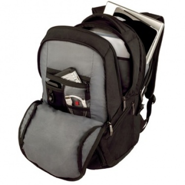 Logotrade advertising product picture of: TRANSIT 16` computer backpack 64014010  color black