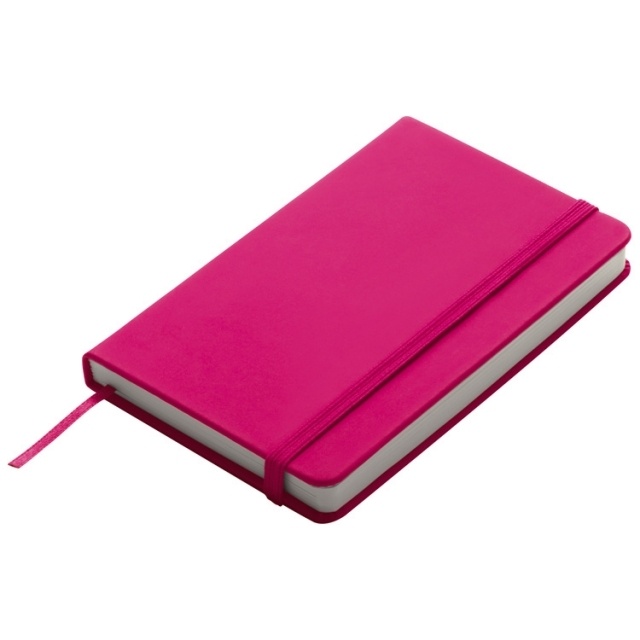 Logotrade business gift image of: Notebook A6 Lübeck, pink