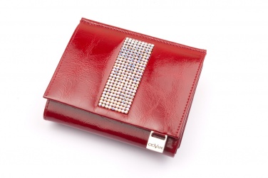 Logo trade promotional gifts image of: Ladies wallet with Swarovski crystals CV 110