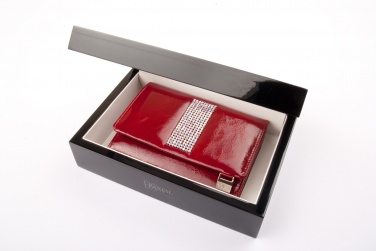 Logo trade promotional giveaway photo of: Ladies wallet with Swarovski crystals CV 130