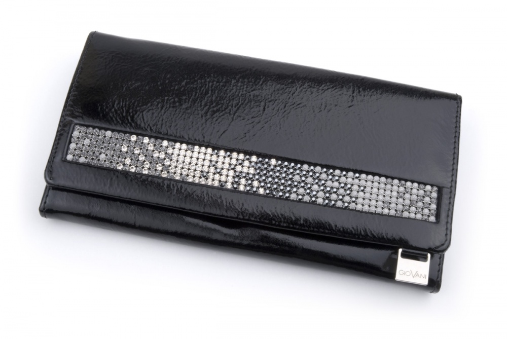 Logo trade promotional merchandise image of: Ladies wallet with Swarovski crystals DV 150