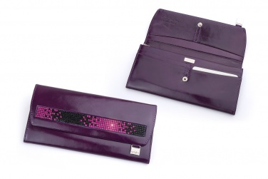 Logotrade promotional giveaway picture of: Ladies wallet with Swarovski crystals DV 160