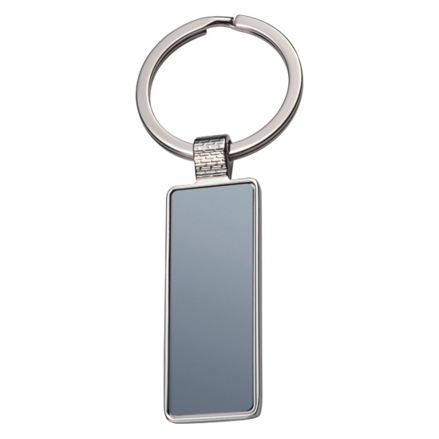 Logotrade promotional products photo of: Key ring 'Grand Haven'  color grey