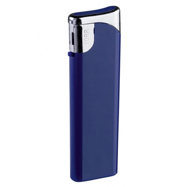 Logotrade corporate gift picture of: Electronic lighter 'Knoxville'  color blue