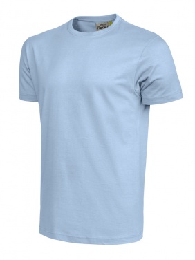 Logo trade promotional merchandise image of: T-shirt Rock T sky blue