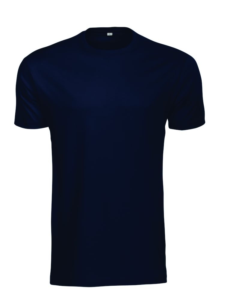 Logo trade promotional items image of: T-shirt Rock T dark blue