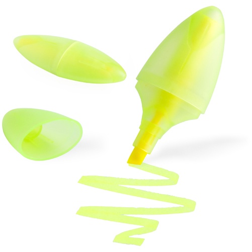 Logo trade corporate gifts image of: Highlighter, yellow