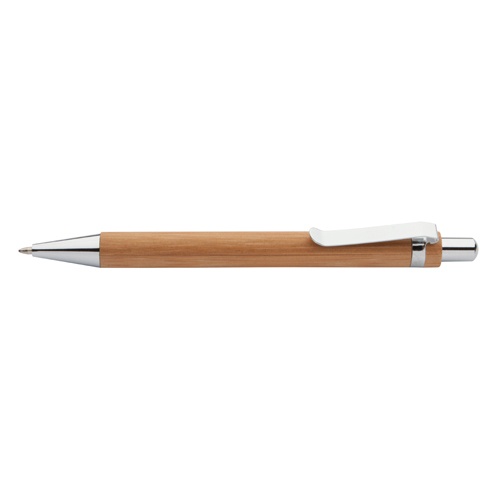 Logotrade promotional giveaway image of: Bashania bamboo ballpoint pen