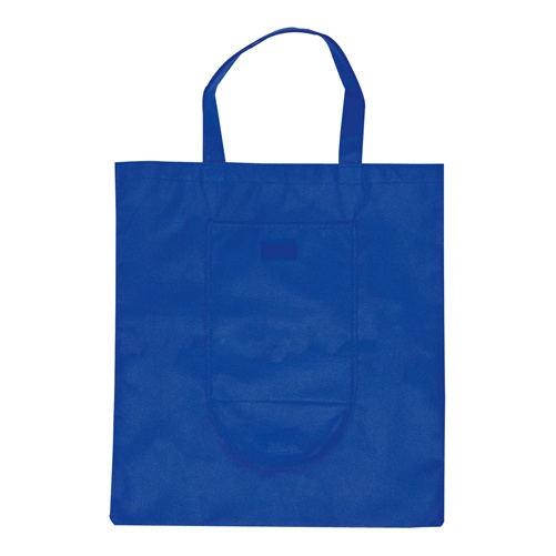 Logo trade promotional gifts picture of: Foldable shopping bag, blue