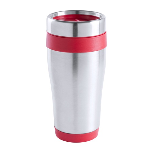 Logo trade promotional gifts picture of: thermo mug AP781215-05 red