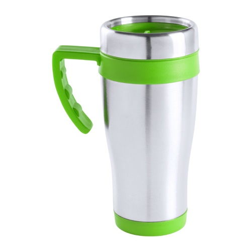 Logo trade promotional gifts image of: thermo mug AP781216-07 green