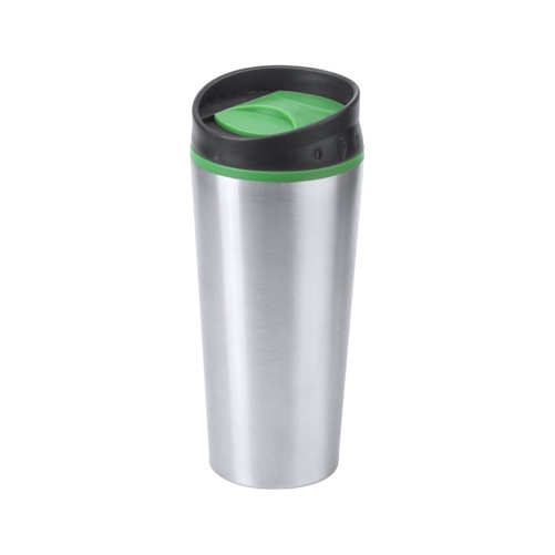 Logo trade promotional gifts image of: thermo mug AP781393-07 green