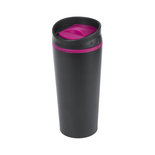 Logo trade promotional giveaways image of: thermo mug AP781394-25 pink