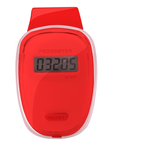 Logotrade promotional giveaways photo of: pedometer AP741989-05 red