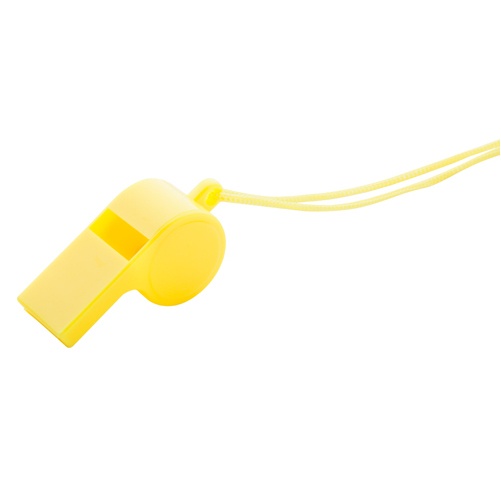 Logotrade promotional item image of: whistle AP810376-02 yellow