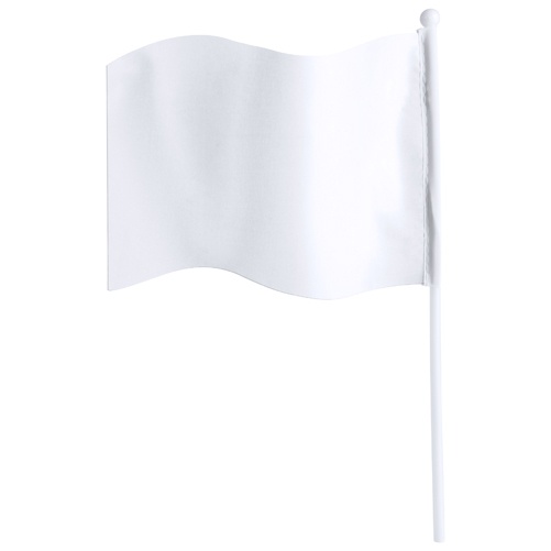 Logo trade promotional giveaway photo of: flag AP741827-01 white