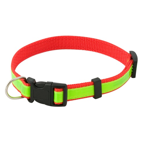 Logo trade promotional merchandise photo of: visibility dog's collar AP731482-05 red