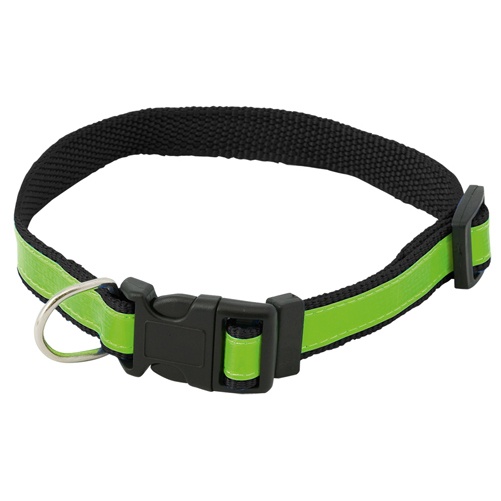 Logotrade promotional product picture of: visibility dog's collar AP731482-10 black