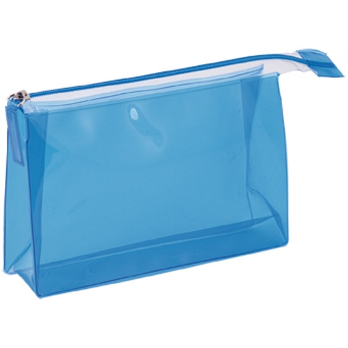 Logo trade business gift photo of: cosmetic bag AP731731-06 blue