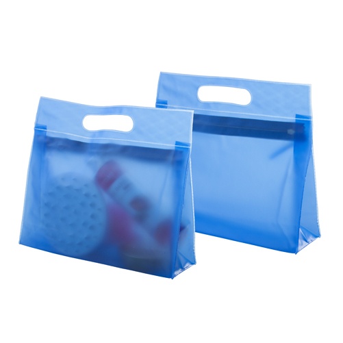 Logo trade advertising products image of: cosmetic bag AP791100-06 blue