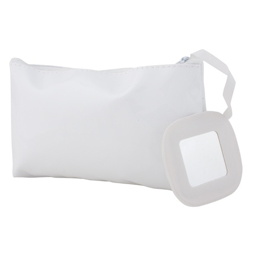 Logo trade promotional items picture of: cosmetic bag AP791100-06 white