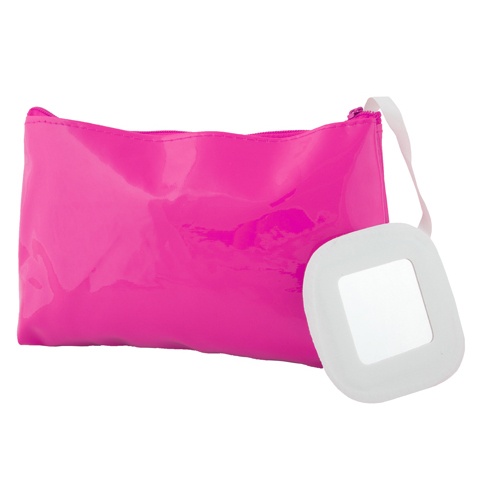 Logotrade promotional item picture of: cosmetic bag AP791458-25 pink