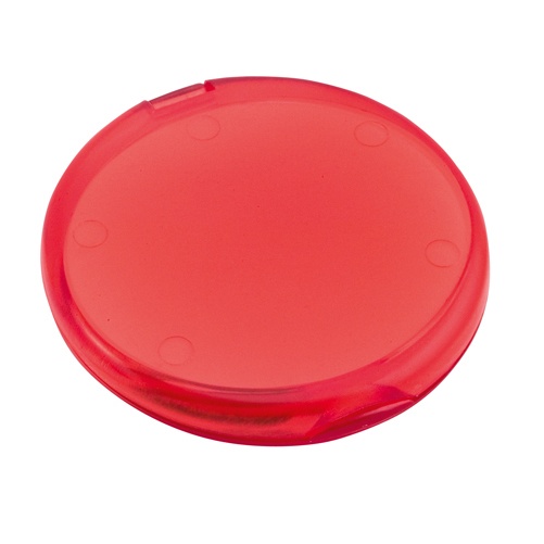 Logo trade promotional items image of: soap slices with holder AP731490-05 red