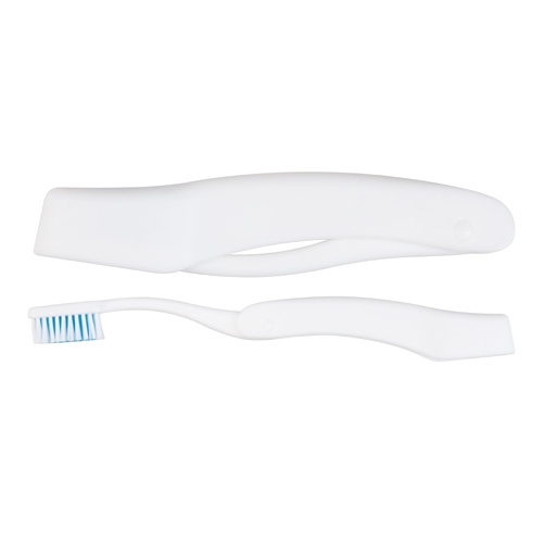 Logo trade promotional merchandise image of: toothbrush AP810373-01 white