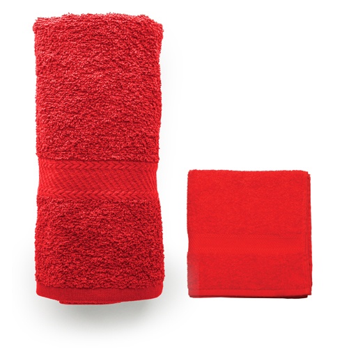 Logo trade promotional merchandise picture of: towel AP810102-05 red