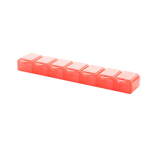 Logotrade promotional item image of: pillbox AP781016-05 red