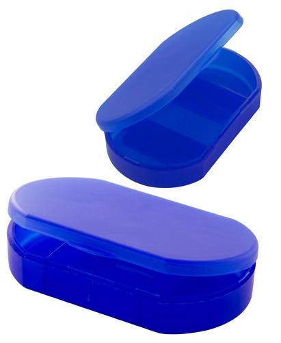 Logotrade promotional items photo of: pillbox AP731911-06 dark blue