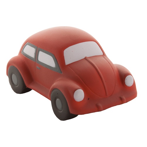 Logo trade corporate gifts image of: antistress ball red car