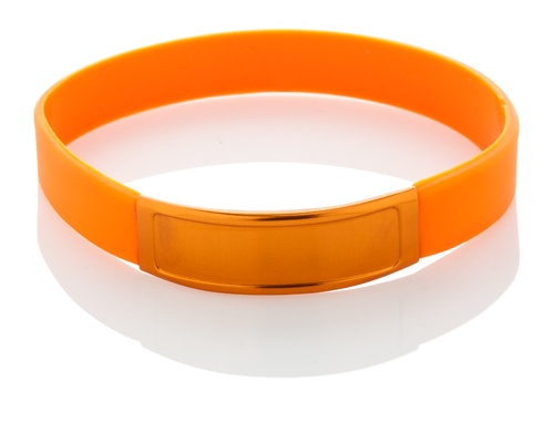 Logotrade promotional gifts photo of: Wristband AP809393-03, orange