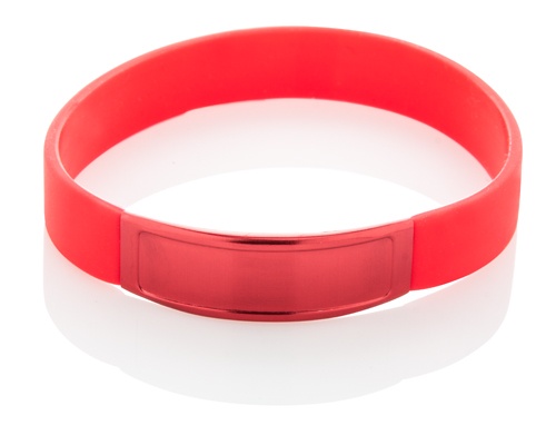 Logotrade promotional giveaways photo of: Wristband AP809393-05, red