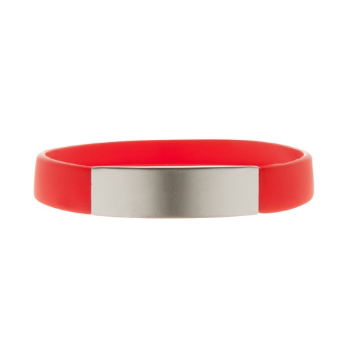 Logo trade promotional gift photo of: Wristband AP809399-05, red