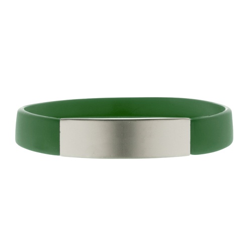 Logo trade promotional giveaways picture of: Wristband AP809399-07, dark green