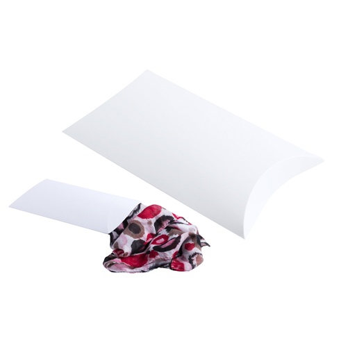 Logo trade promotional merchandise photo of: Paper gift box, white