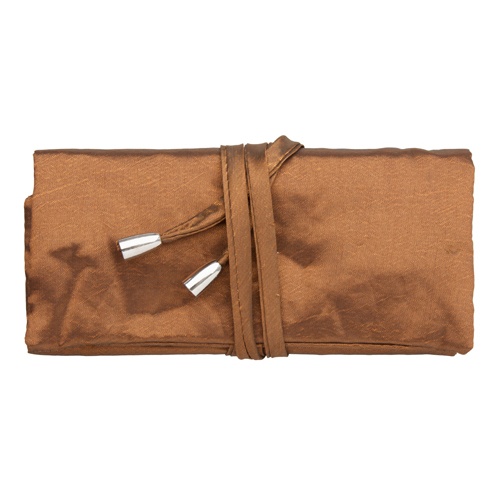 Logo trade promotional merchandise photo of: Jewellery case, brown