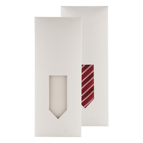 Logotrade corporate gift picture of: Paper-bag for tie, white