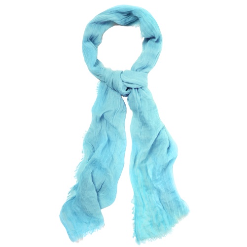 Logo trade corporate gifts picture of: Ladies scarf, sky blue