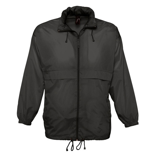 Logo trade promotional merchandise image of: unisex jacket, dark grey